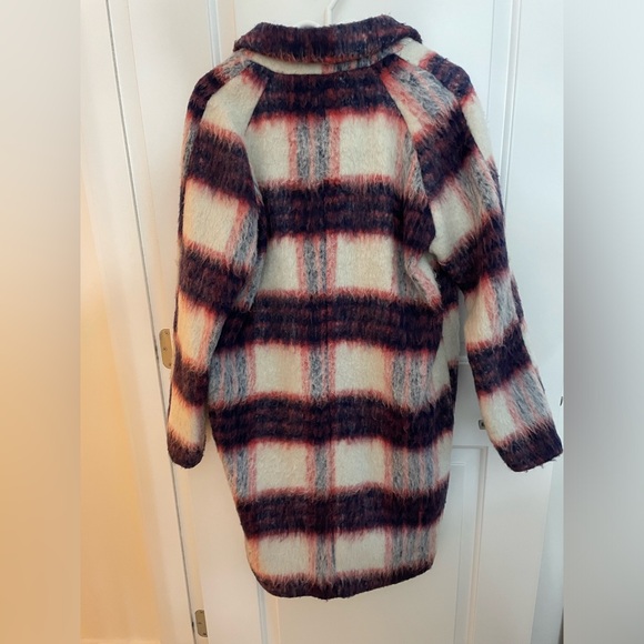 Size Large Glamorous brushed midi coat - Picture 2 of 3